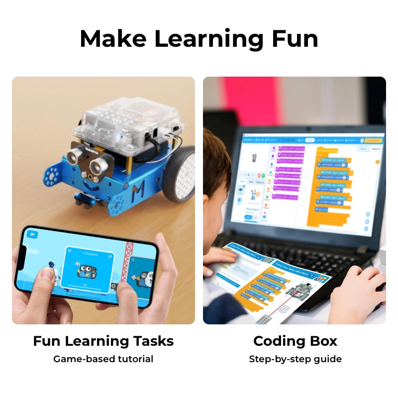 Base Kit Computer Coding for Kids 8 12: Learn Code & Electronics - RobotShop