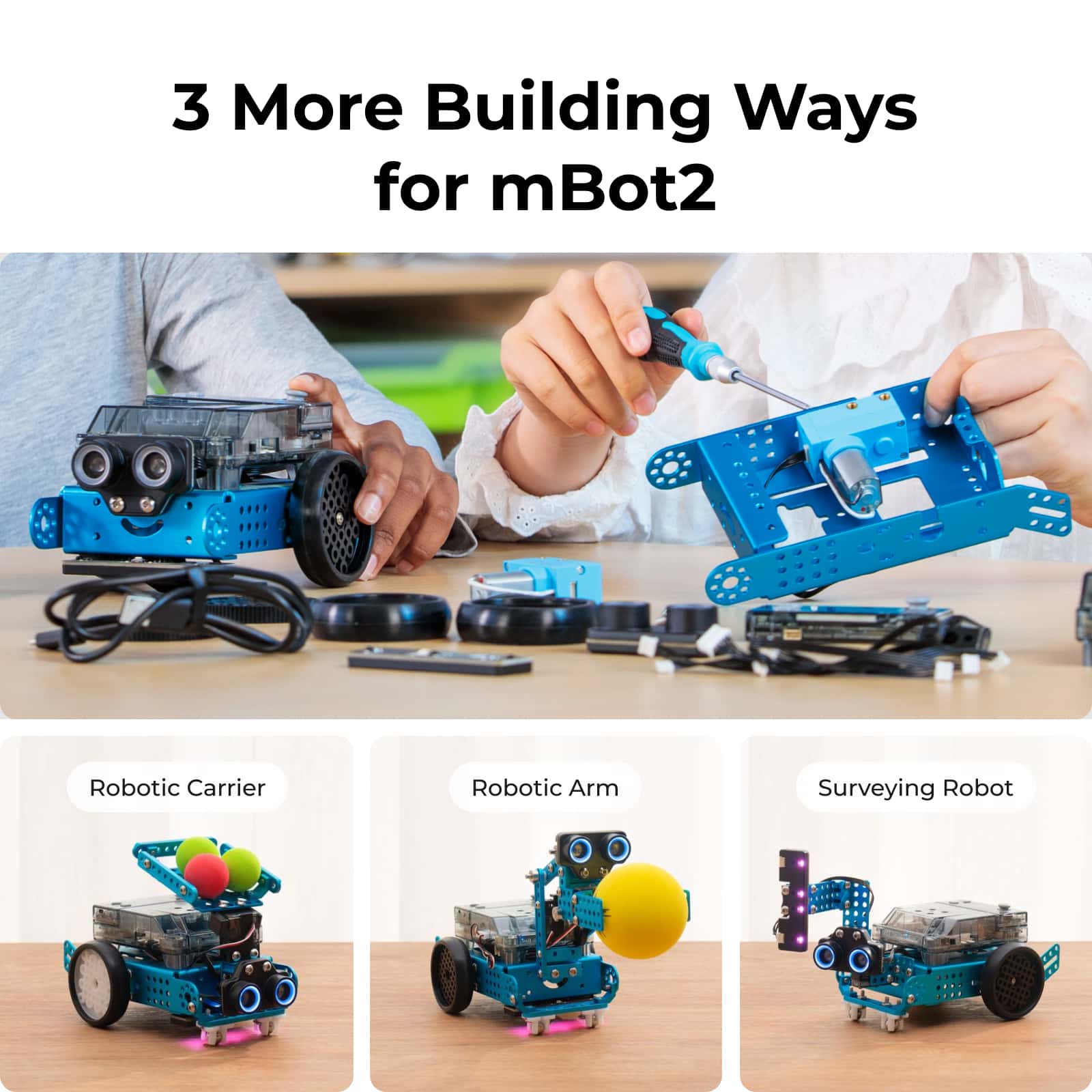 mBot2 Smart World 3-in-1 Add-on Pack