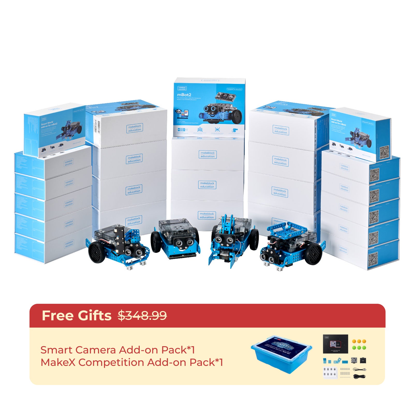 Makeblock mBot2: STEM Education Coding Robot Kit for AI Learning